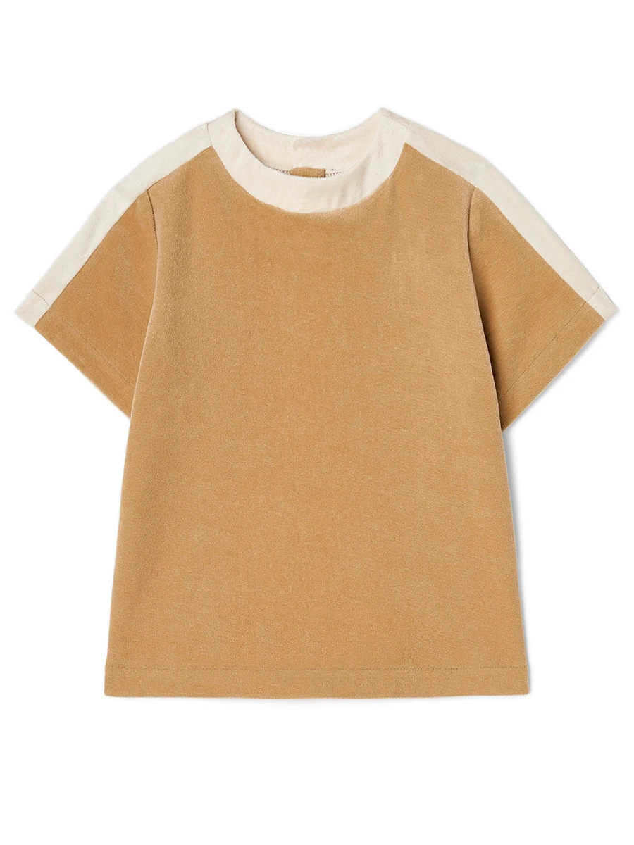 Футболка Бежевая Магия из бархата