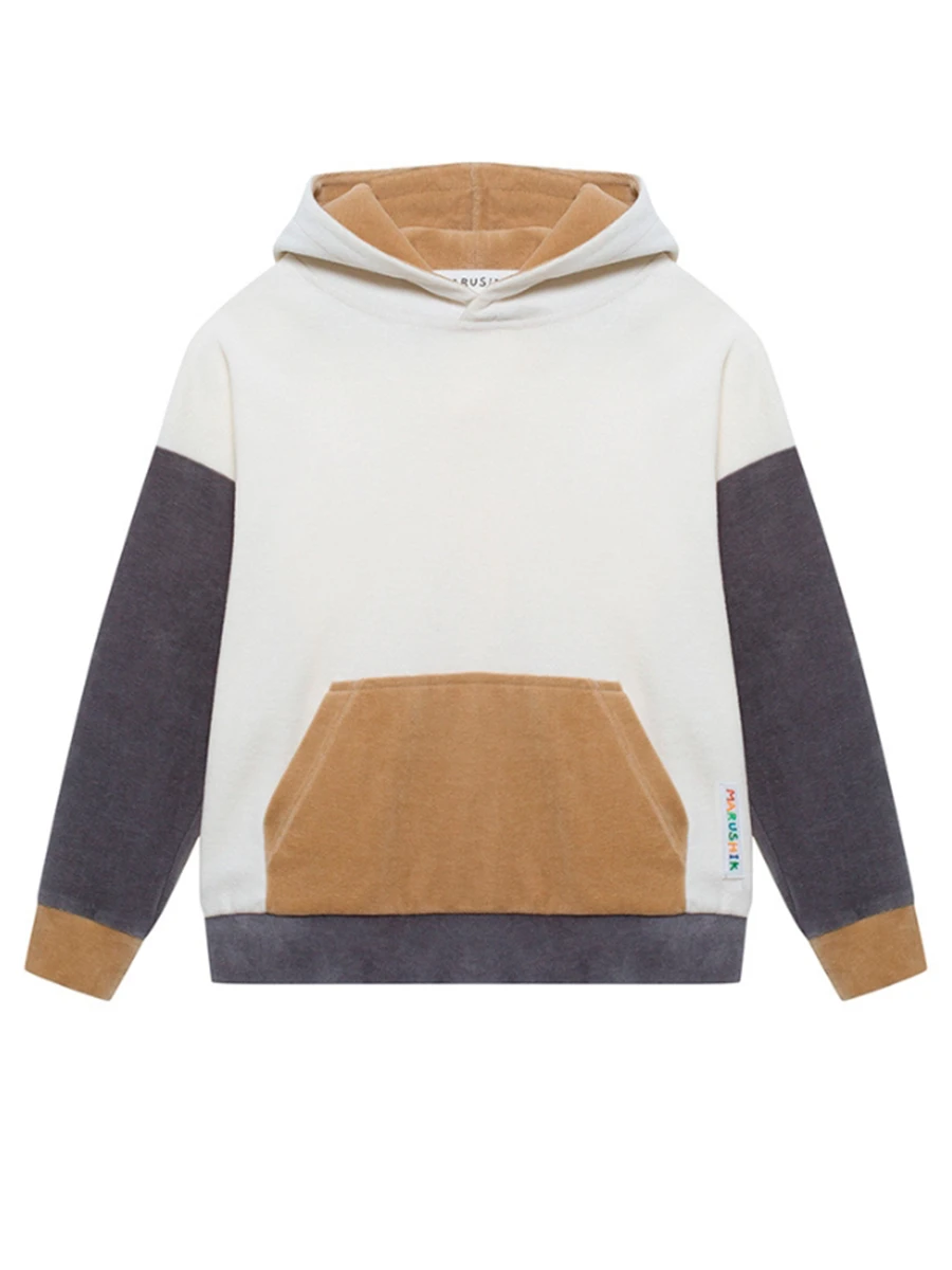 Худи Бежевая Магия из бархата