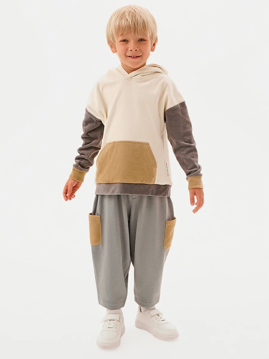 Худи Бежевая Магия из бархата