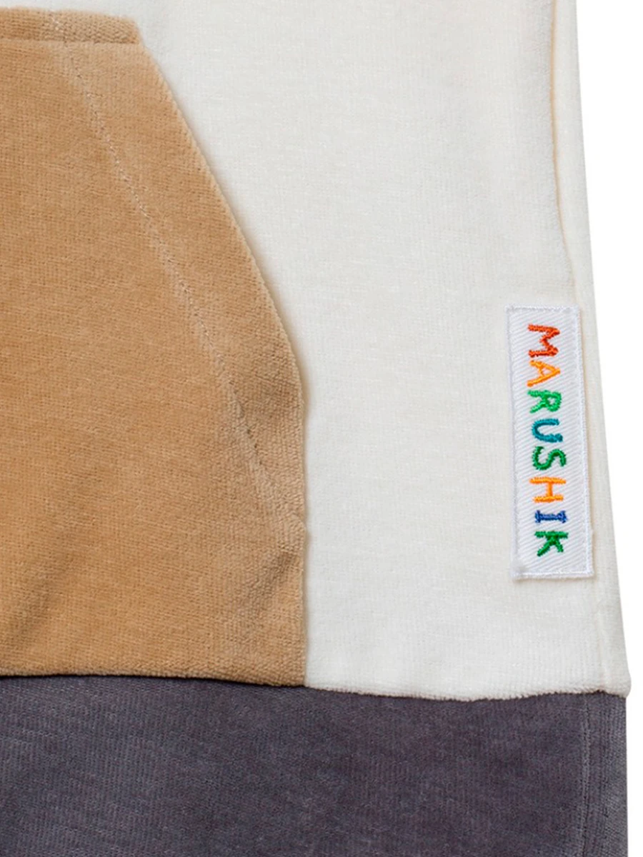 Худи Бежевая Магия из бархата