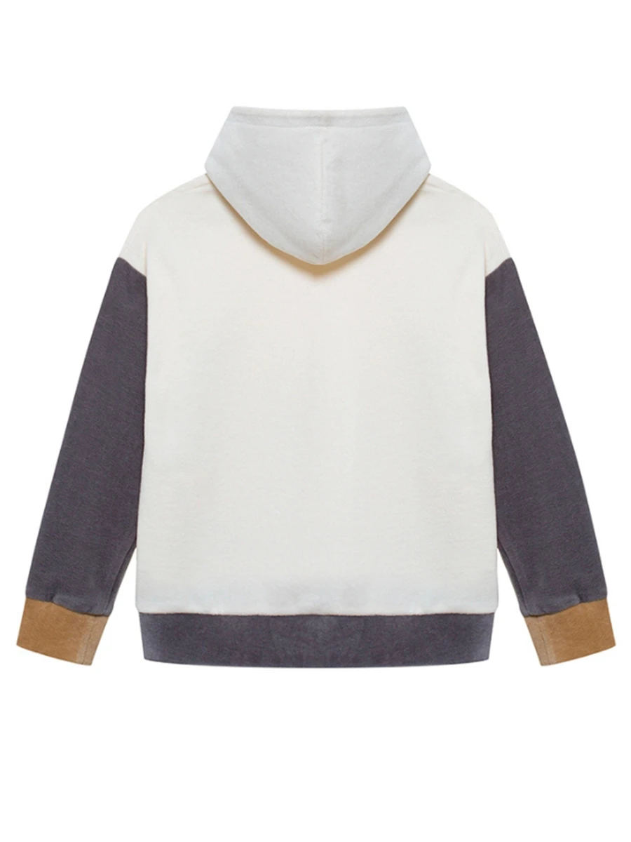 Худи Бежевая Магия из бархата