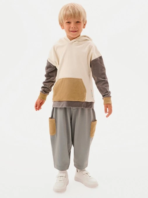 Худи Бежевая Магия из бархата AMUR BY MARUSHIK