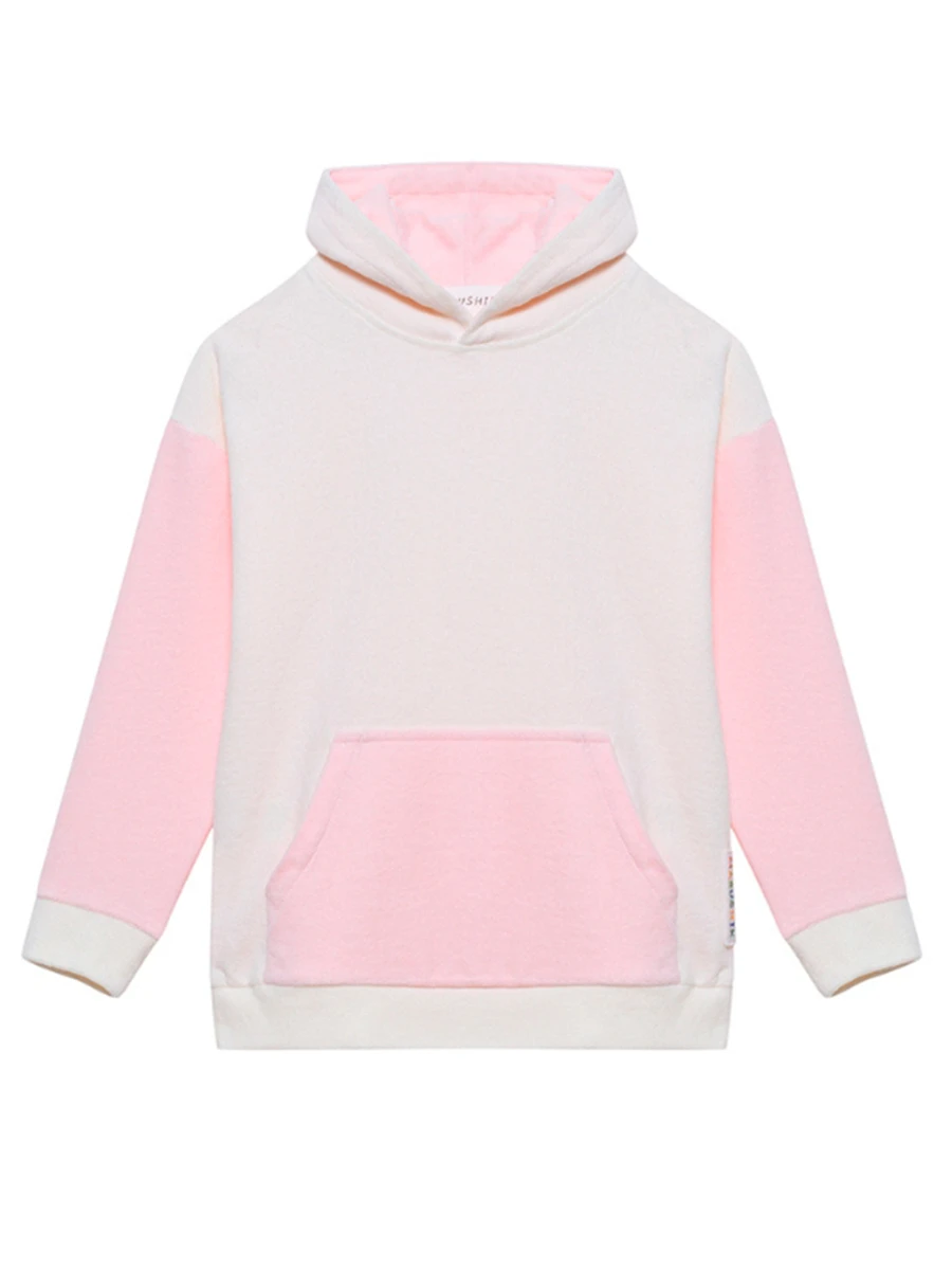 Худи Нежная Роза из бархата