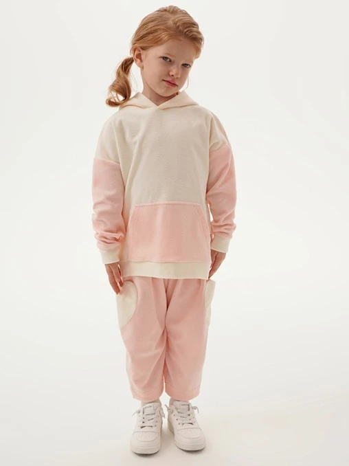 Худи Нежная Роза из бархата AMUR BY MARUSHIK