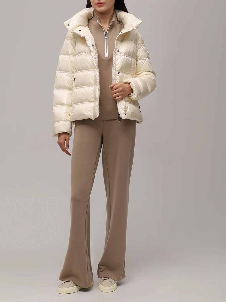 Пуховик стеганый Leslie