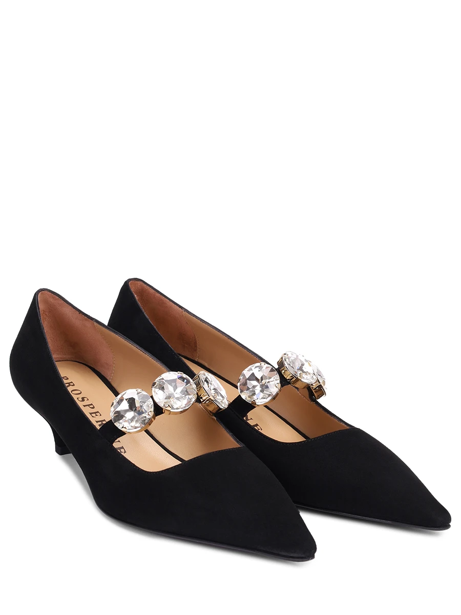 Туфли замшевые