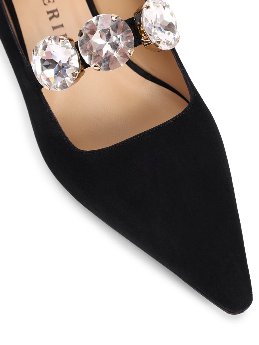 Туфли замшевые