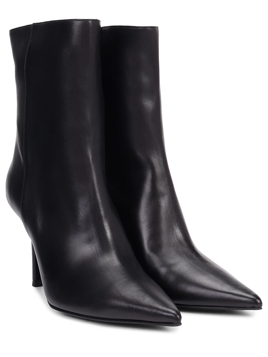 Ботильоны кожаные