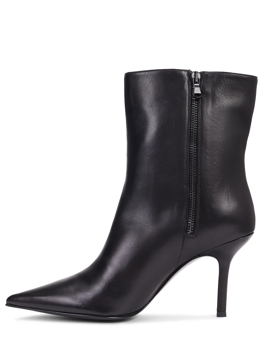 Ботильоны кожаные