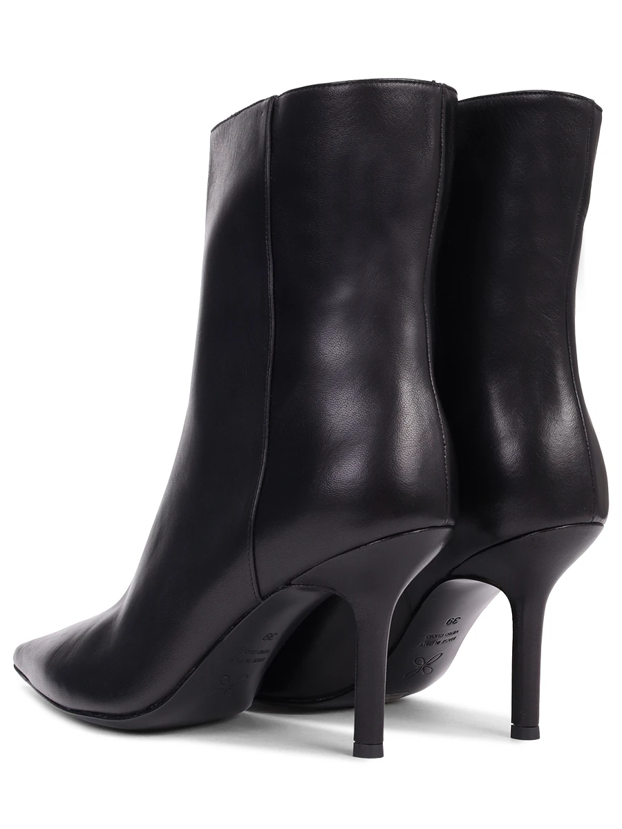 Ботильоны кожаные