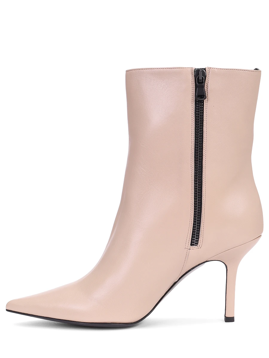 Ботильоны кожаные