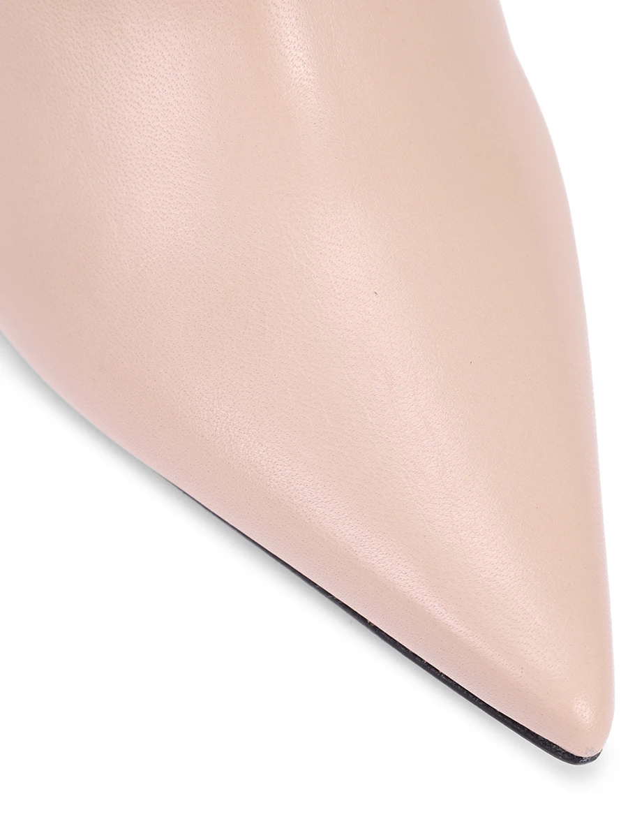 Ботильоны кожаные