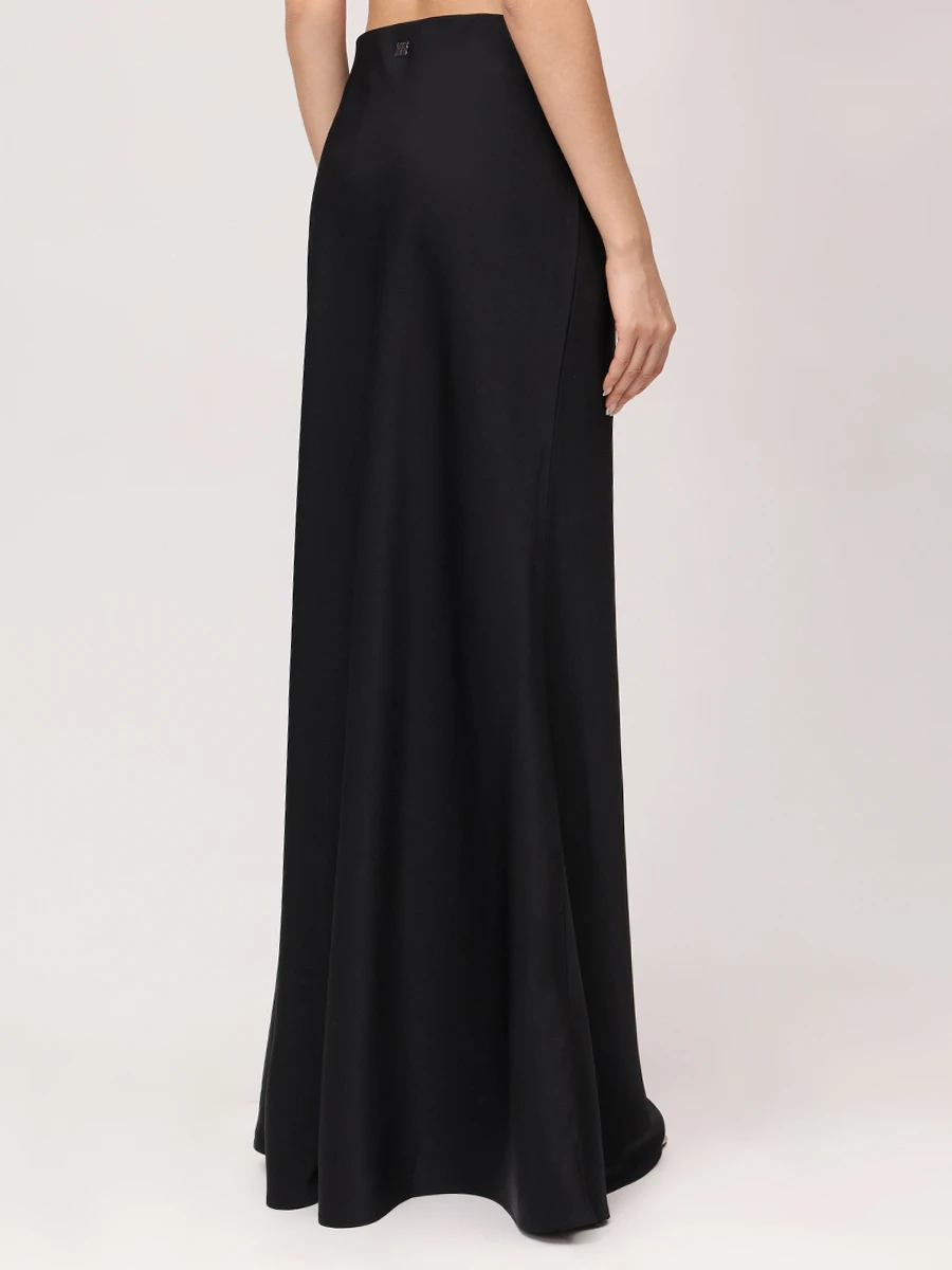 Юбка однотонная