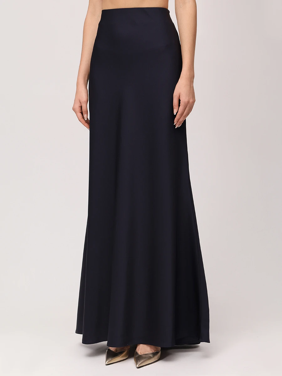 Юбка однотонная