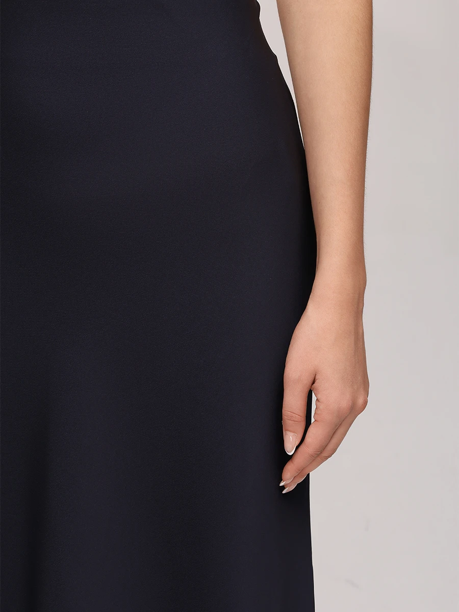 Юбка однотонная