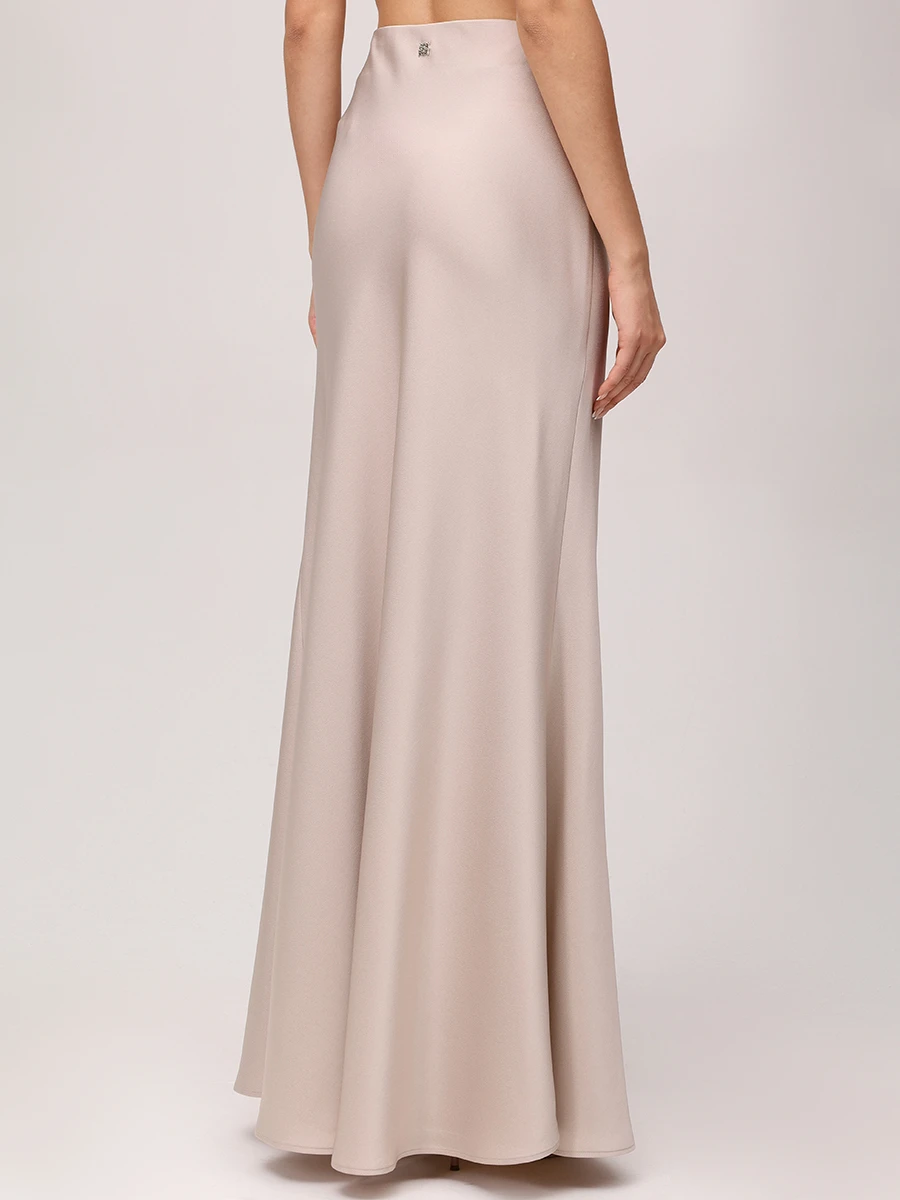 Юбка однотонная