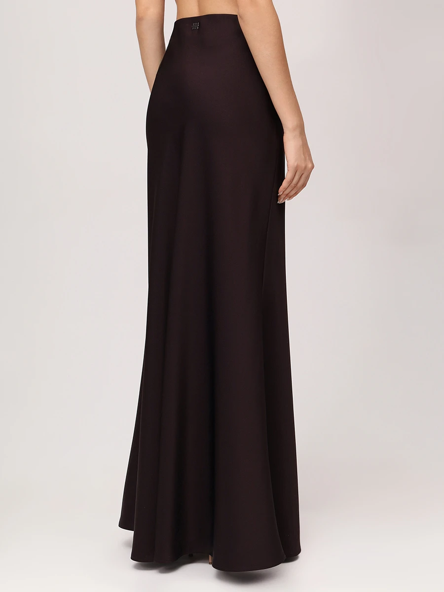 Юбка однотонная