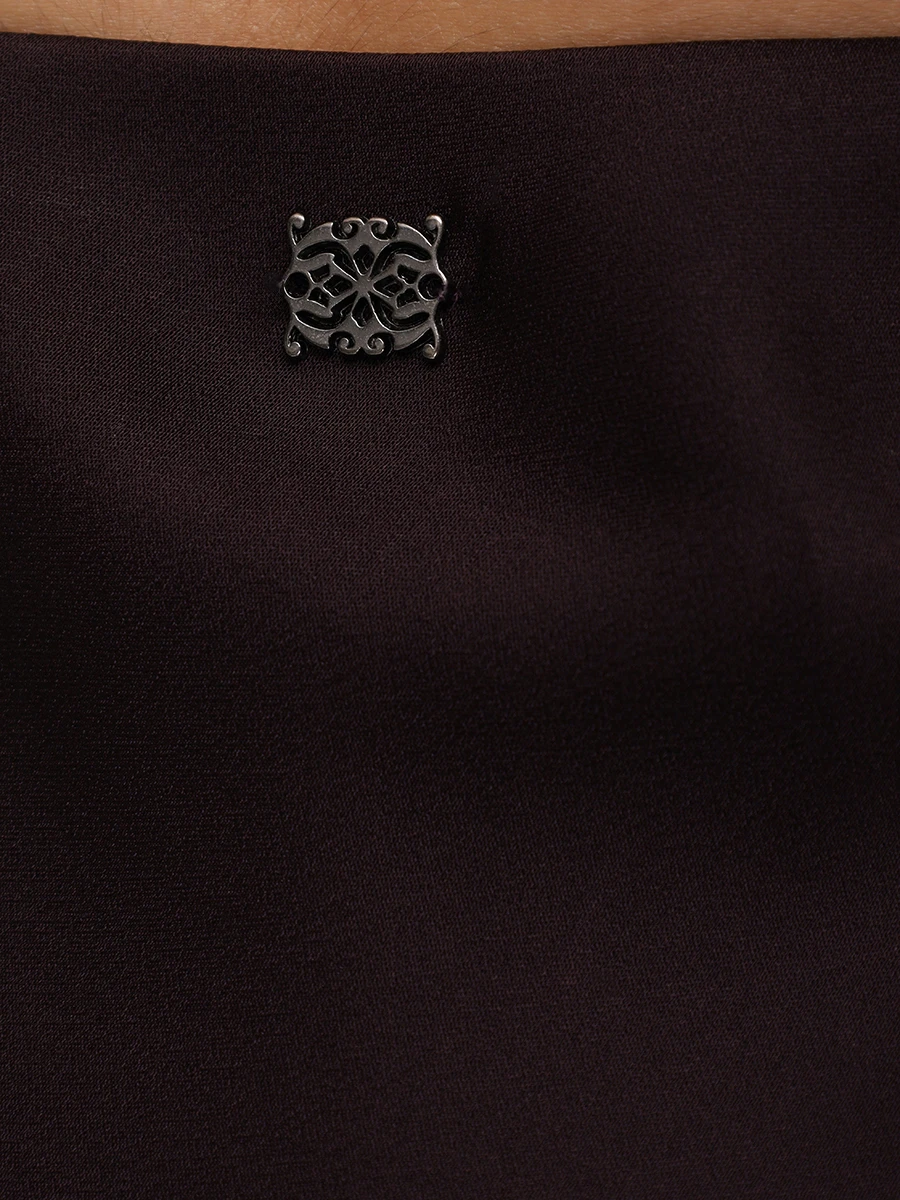 Юбка однотонная