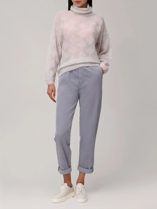 Свитер из мохера и шерсти альпака PANICALE