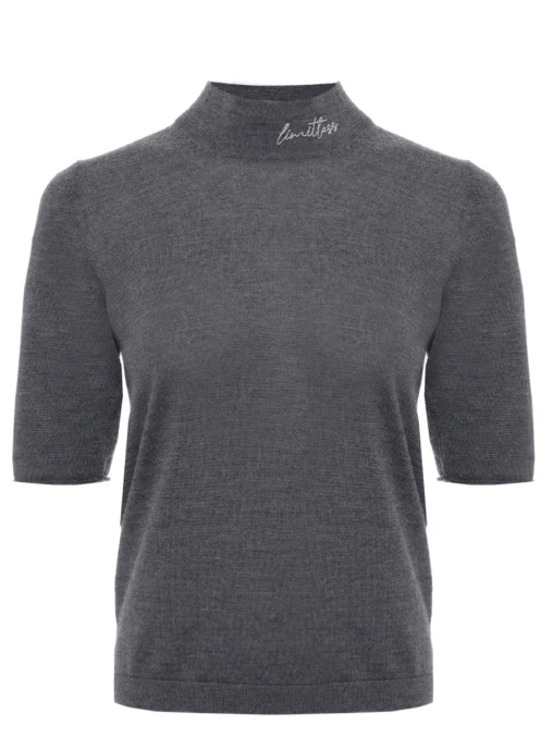 Футболка из шерсти и шелка PANICALE