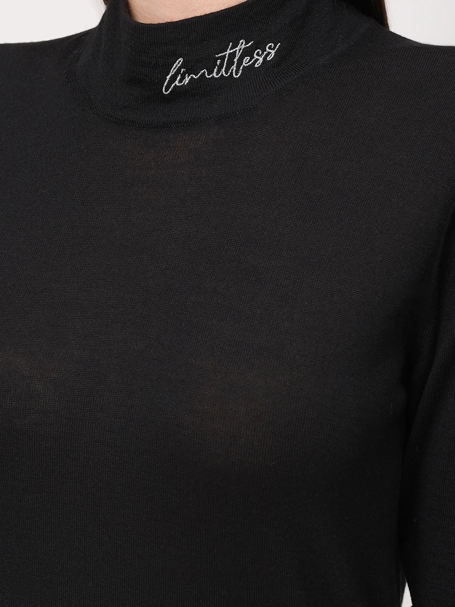 Футболка из шерсти и шелка