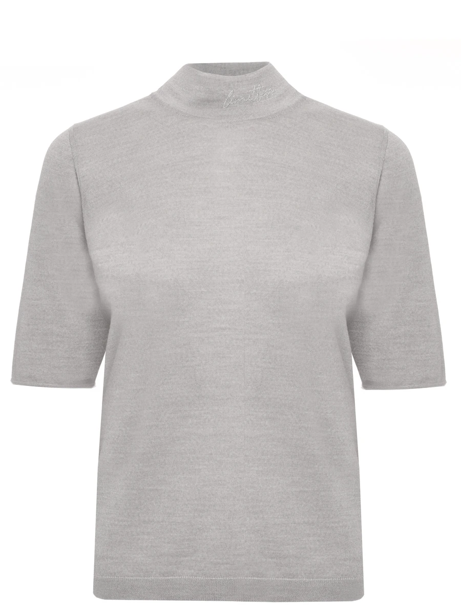 Футболка из шерсти и шелка