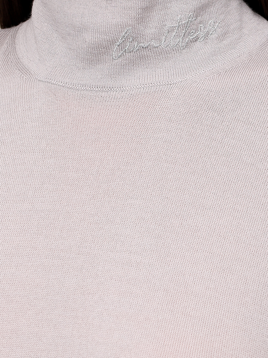 Футболка из шерсти и шелка