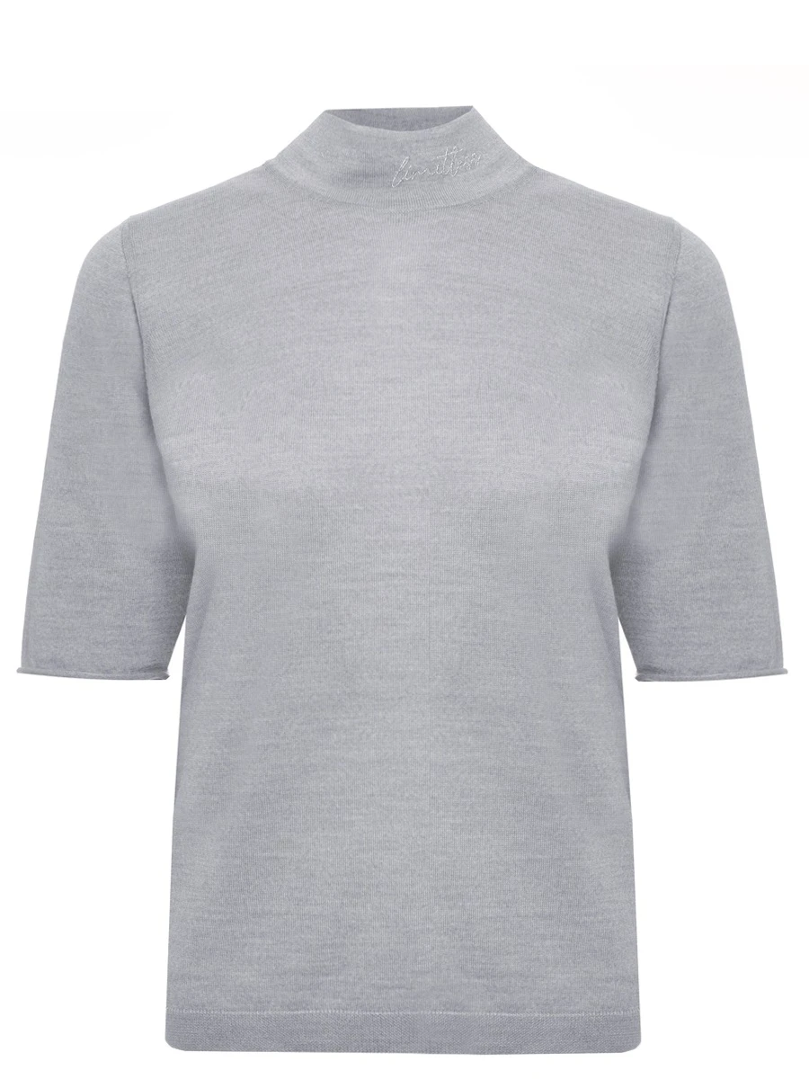 Футболка из шерсти и шелка