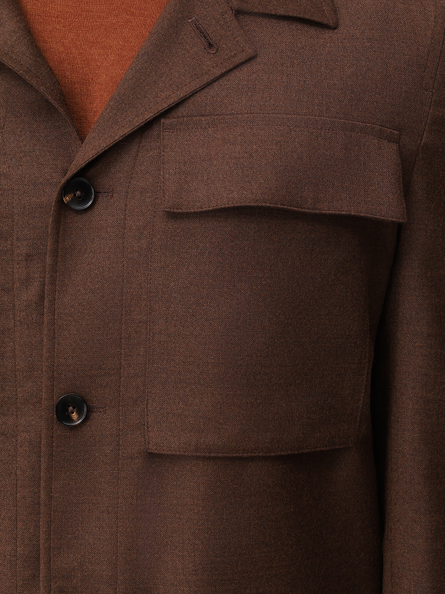 Рубашка шерстяная