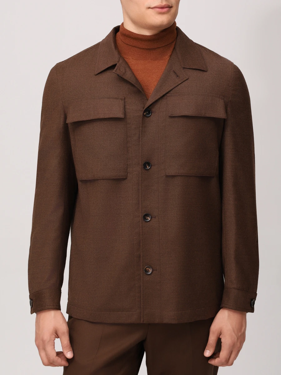 Рубашка шерстяная