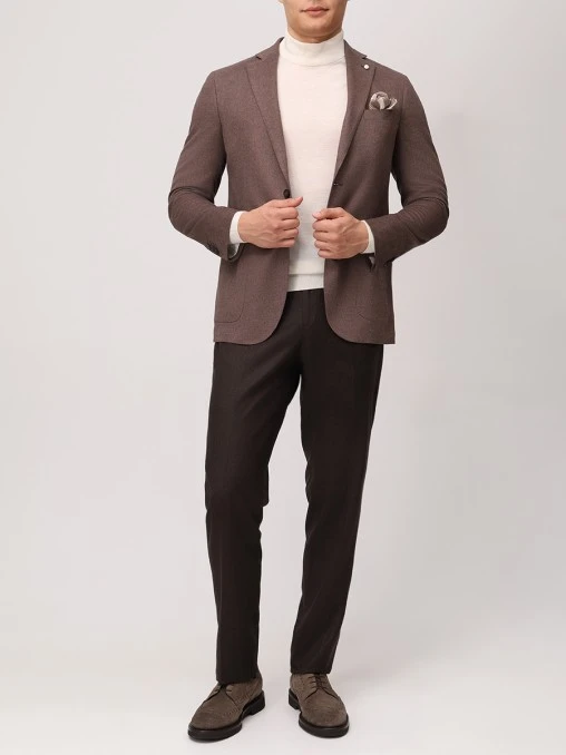 Пиджак из шелка и кашемира LUBIAM