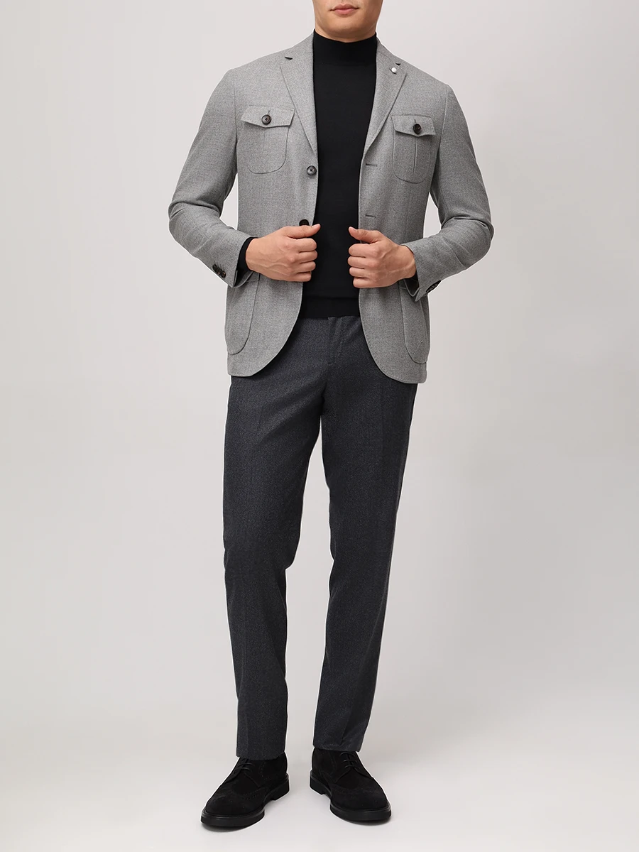 Брюки шерстяные