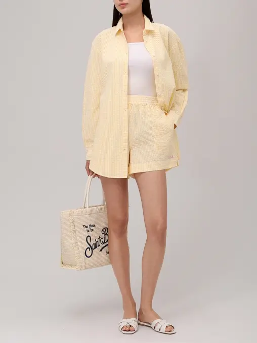 Шорты хлопковые MC2 SAINT BARTH