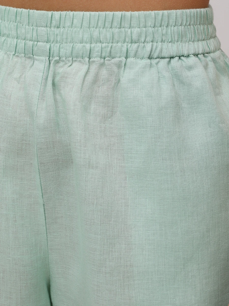 Шорты льняные