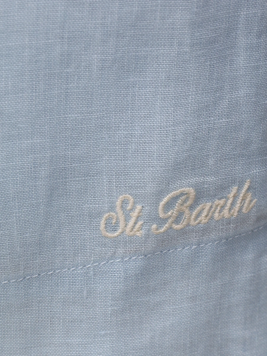 Шорты льняные