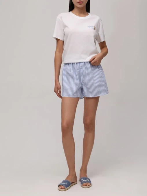 Футболка хлопковая MC2 SAINT BARTH