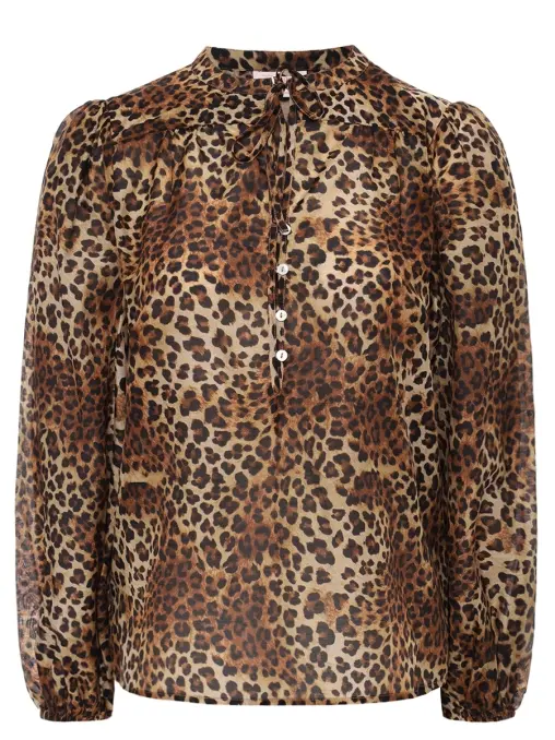 Блуза из хлопка и шелка MC2 SAINT BARTH