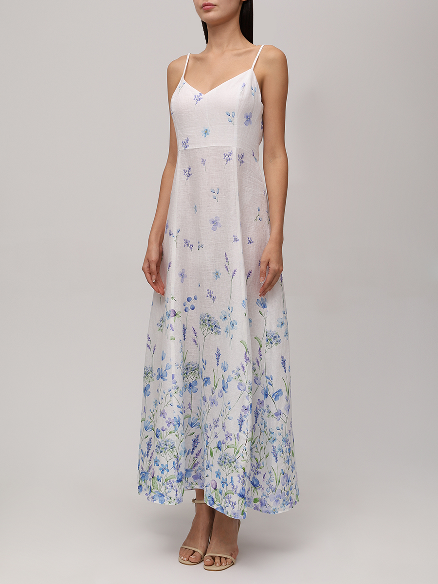 Платье льняное