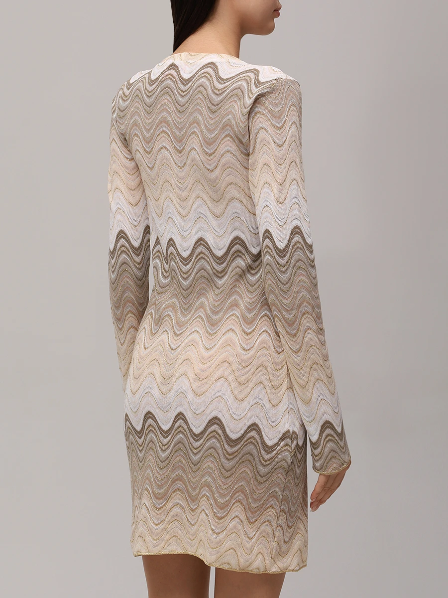 Платье с люрексом