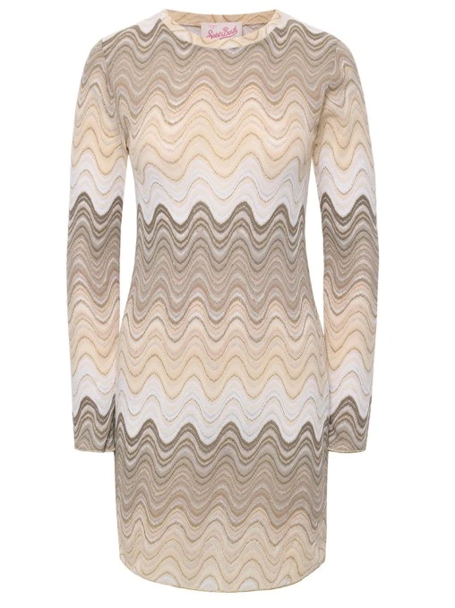 Платье с люрексом MC2 SAINT BARTH