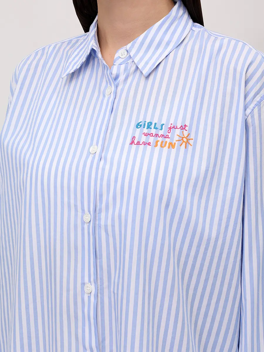 Рубашка хлопковая