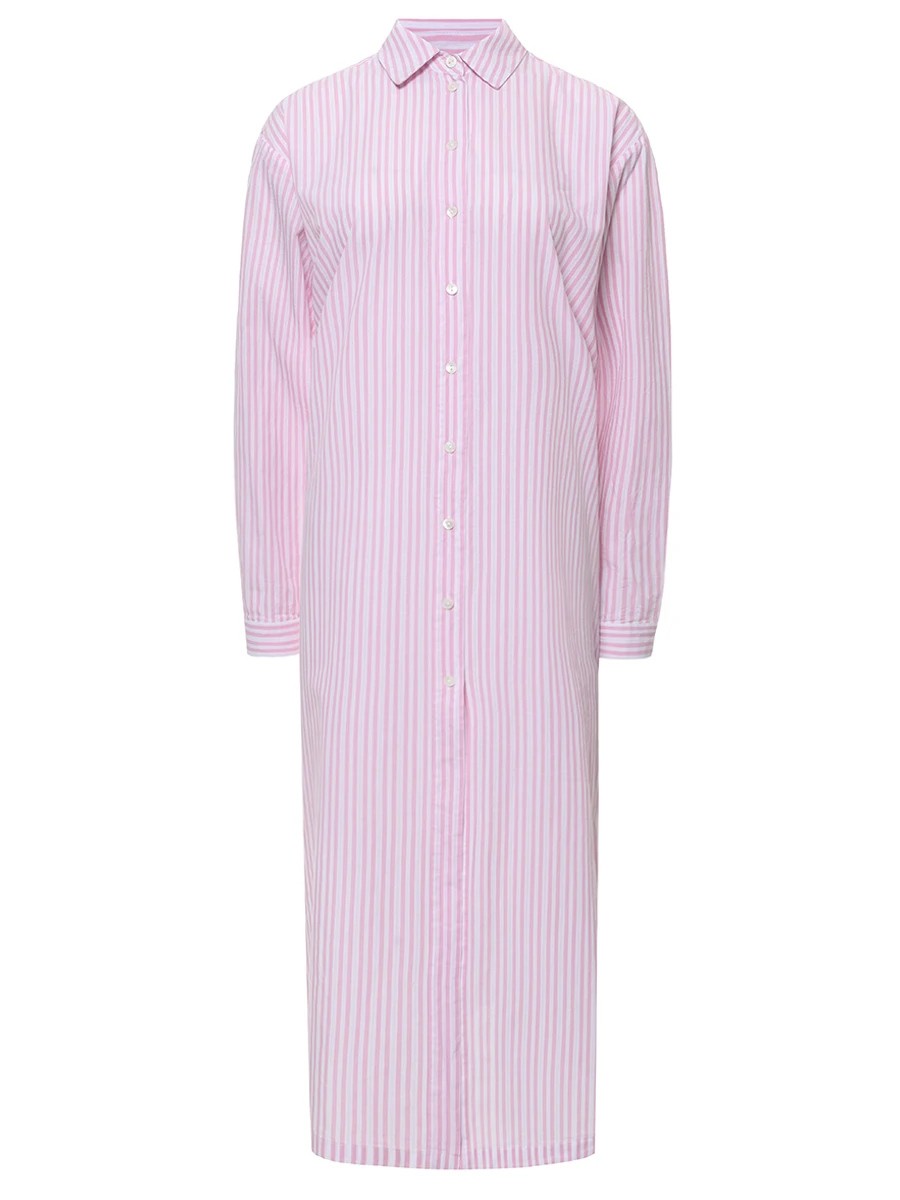 Платье-рубашка хлопковое