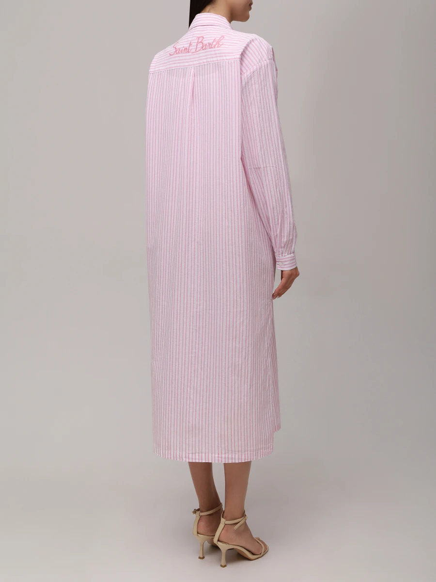 Платье-рубашка хлопковое