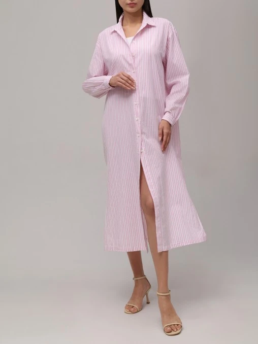 Платье-рубашка хлопковое MC2 SAINT BARTH