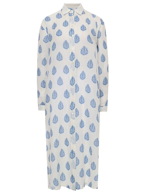 Платье хлопковое MC2 SAINT BARTH