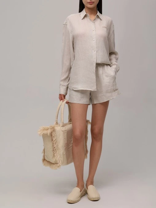 Рубашка льняная MC2 SAINT BARTH