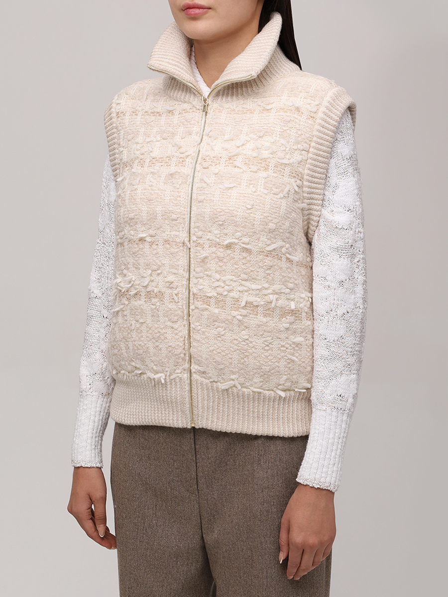 Жилет шерстяной