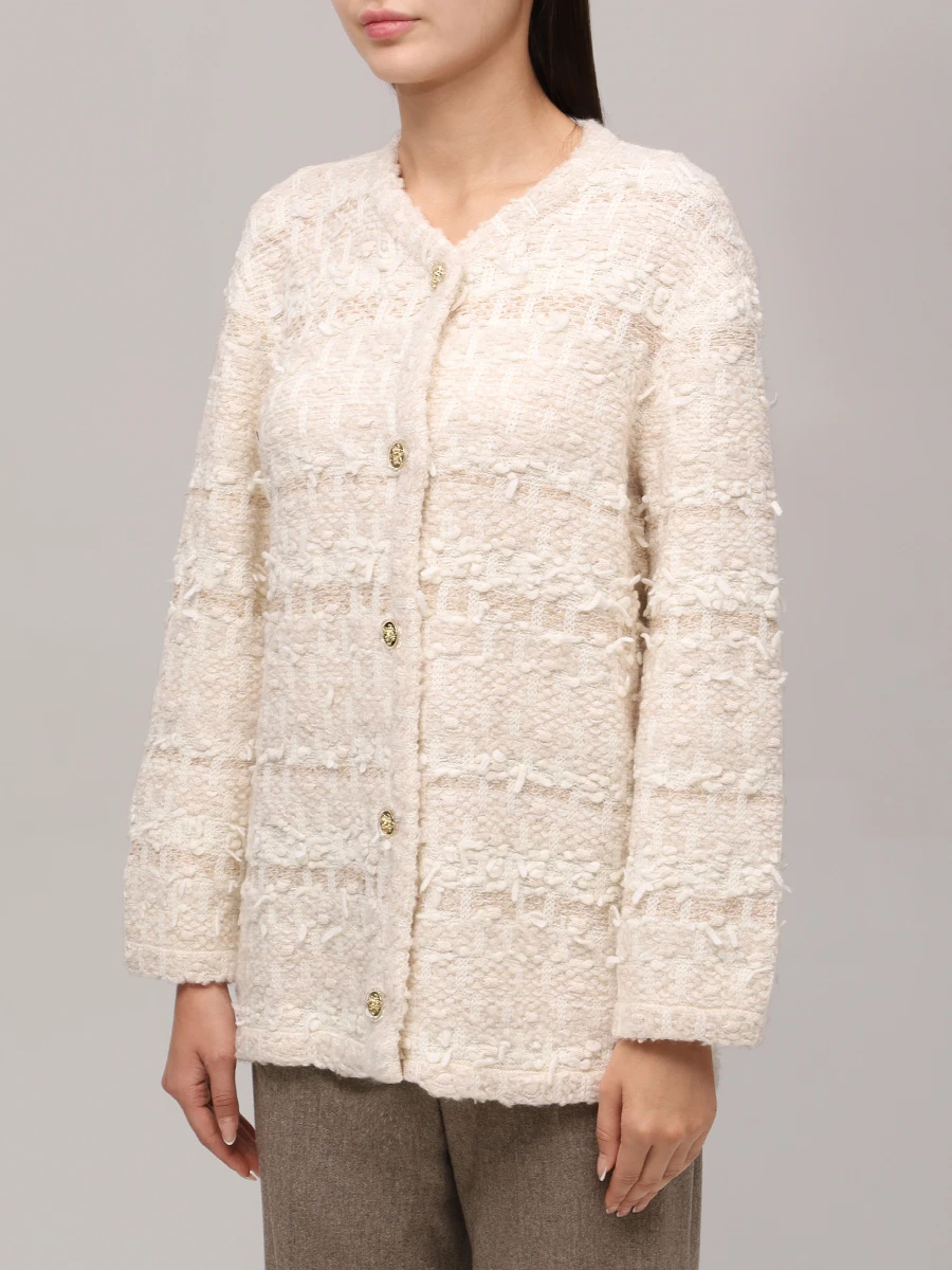 Жакет шерстяной