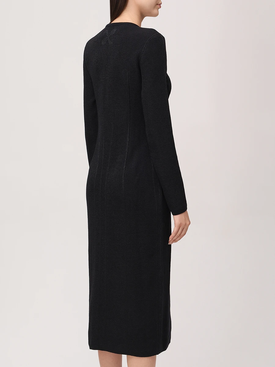 Платье из шерсти и вискозы