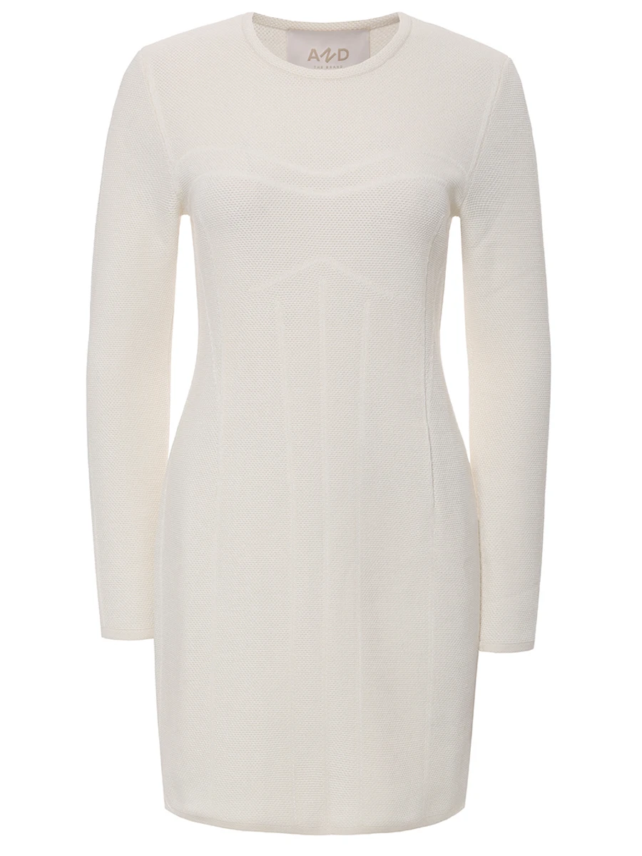 Платье из шерсти и вискозы